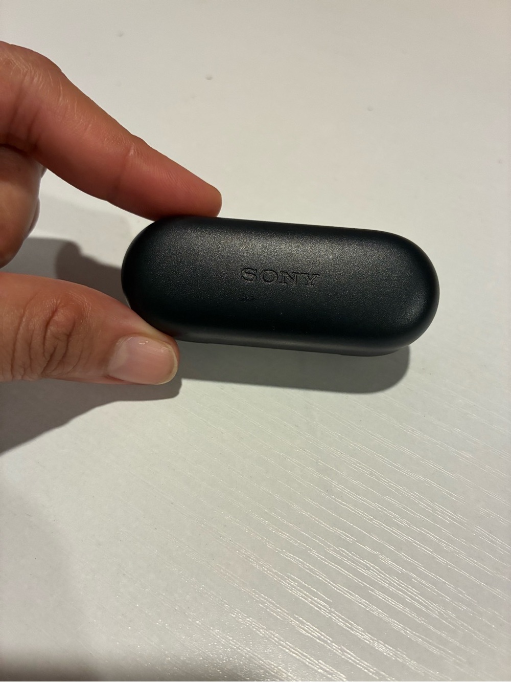 Sony Matte Black True Wireless Earbud Case